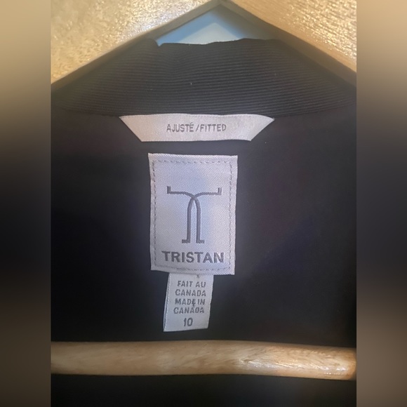 Tristan fitted blazer- black size 10 - Picture 3 of 3